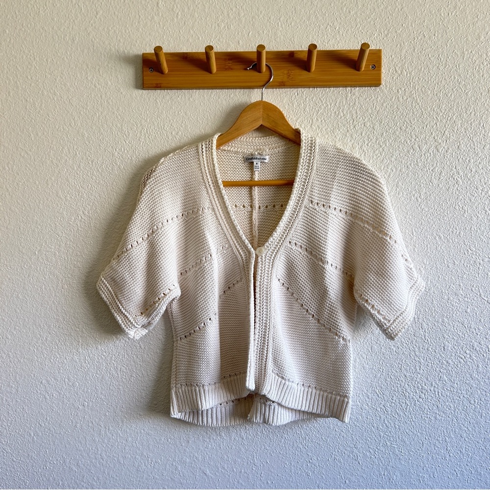 Croft & Barrow ivory cardigan - Size M